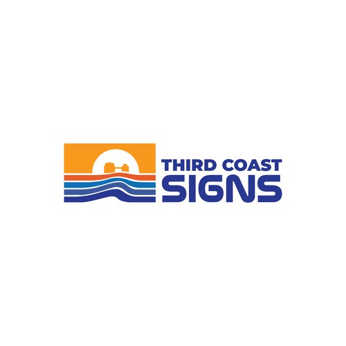 New vibrant business logo and branding for a sign making company serving Chicago Design by Azwar_Design®