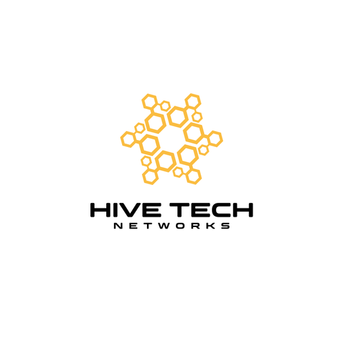 Hive Tech Networks Design von CostinLogopus