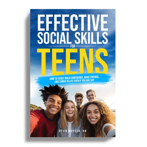 beach scene for a book cover appealing to teens Design by Mr.TK