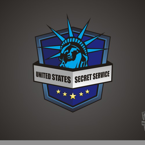 logo for United States Secret Service (New York Field Office) Electronic Crimes Task Force Diseño de ww studio