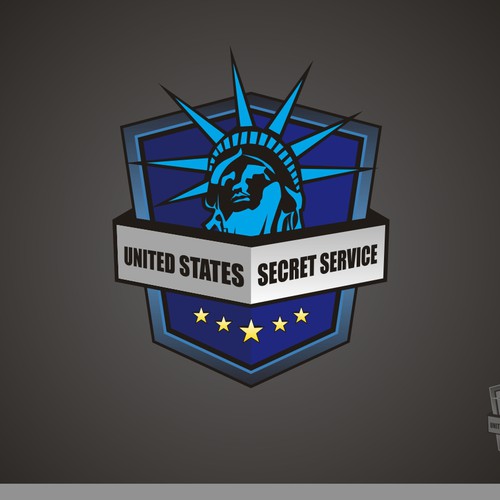 logo for United States Secret Service (New York Field Office) Electronic Crimes Task Force Design von ww studio