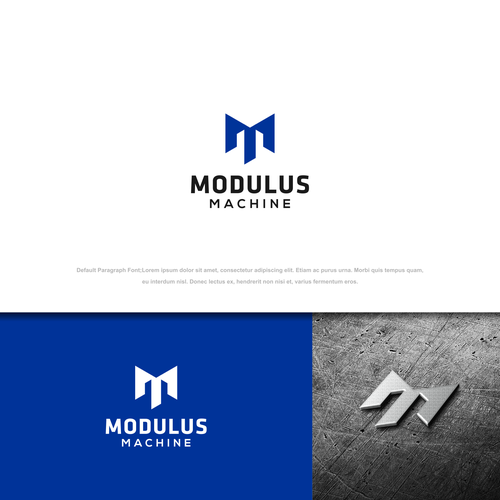 コンペ「Machine Shop logo that communicates Quality, Dependability, Excellence, Seriousness」のデザイン by nazhさん 