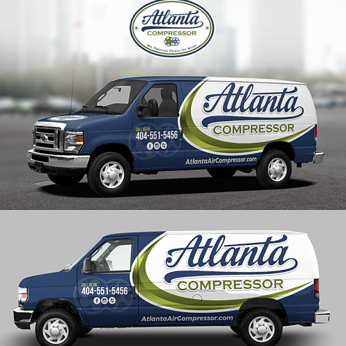 Van wrap for Industrial Service Company Design by Artpaper ✪