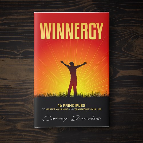 Design a sleek book cover for a man who wants to transform your mind and life! Design by sala_ud_din