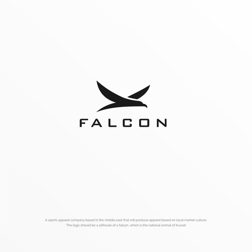 Falcon Sports Apparel logo Réalisé par R.one