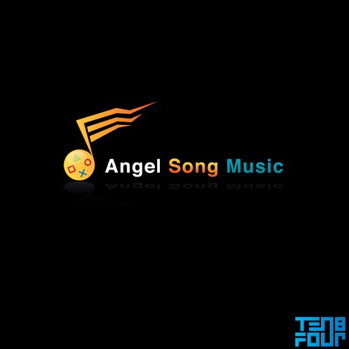 Cool VIDEO GAME MUSIC Logo!!! Diseño de ten8four