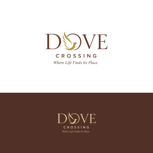 "Dove Crossing Logo" winning Other business or advertising