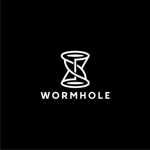 Wormhole Protocol Logo Design Design by VectorCrow87