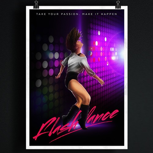 Design Create your own ‘80s-inspired movie poster! por ultrastjarna