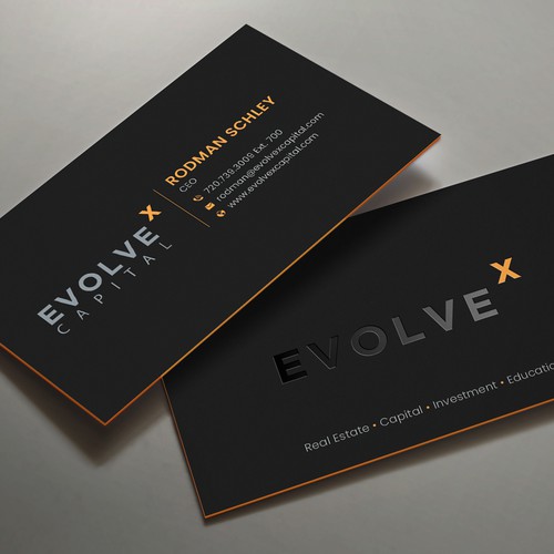 Design a Powerful Business Card to Bring EvolveX Capital to Life! Design por mushfico