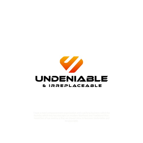 Undeniable & Irreplaceable T- shirt Logo Contest -(Minimalist) -This should be an easy one. Design by JosH.Creative™