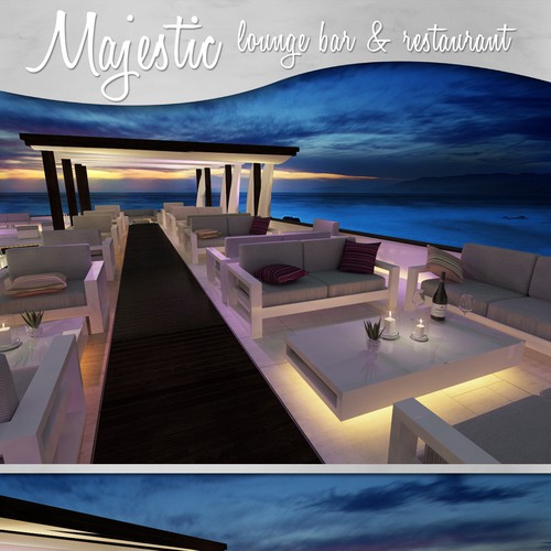 Design di 3d realistic interior designs for a rooftop terrace restaurant/lounge di Dream Visual Studio