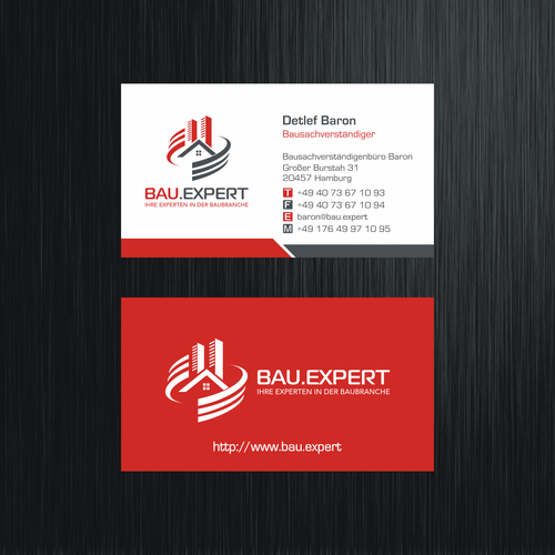 Logo Und Visitenkarte Fur Bauexperten Logo Business Card Contest 99designs