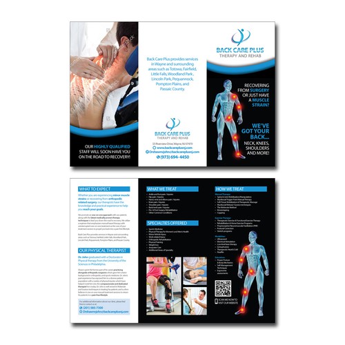 Brochure for physical therapy office | Brochure contest