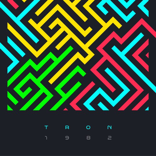 Create your own ‘80s-inspired movie poster! Diseño de Graphic Flow