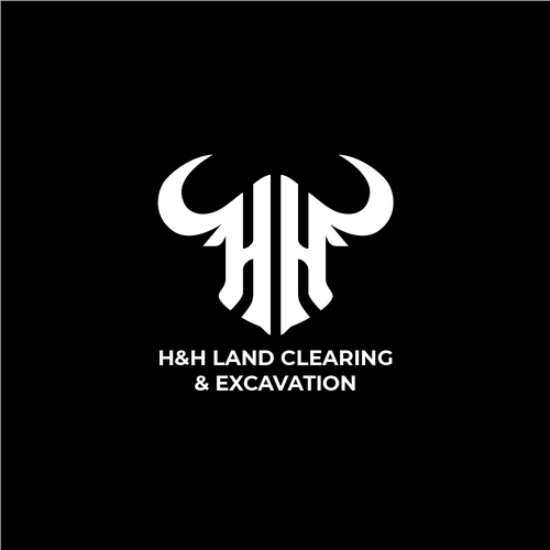 LOGO AND LETTER HEAD FOR H&H LAND CLEARING AND EXEXCAVATION Design by Jordi Budiyono