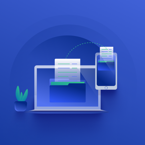 Design a login page for our document management system - EBA DMS Design by REAXUR™