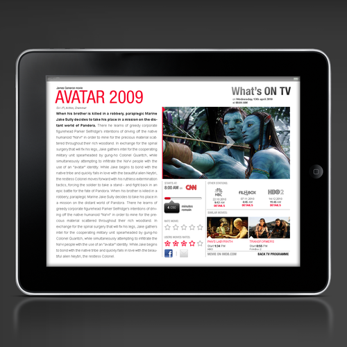 Design di UI design mockup for new iPad app! di fudz
