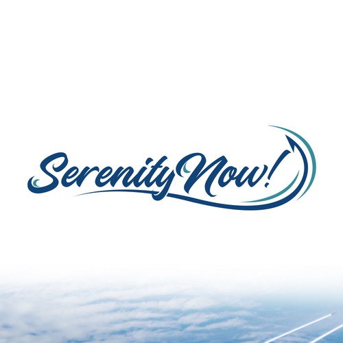 Boat Name Logo    ( Serenity Now! ) Design by Louka.