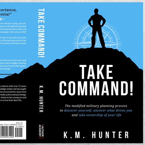 Design my book cover to Take Command! Design by Platinumedia