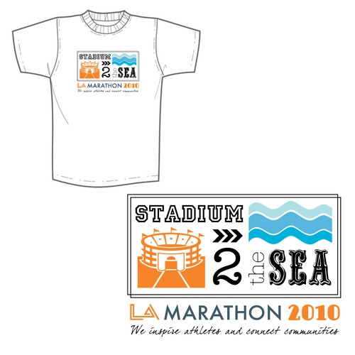 LA Marathon Design Competition Design by WhyVonn6