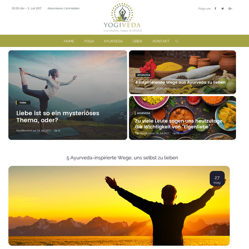 Web page design contest entry by FaTiH™