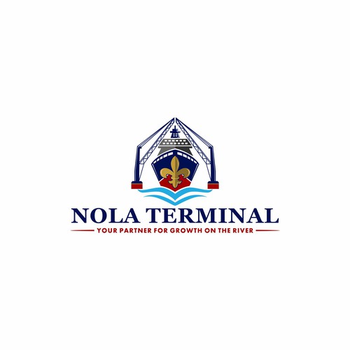 NOLA Terminal Logo Design by industrial brain ltd