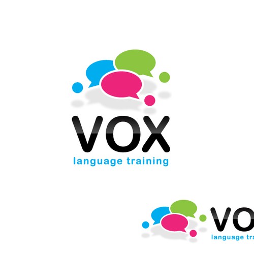 Logo for Language Training Company Design by fatboyjim