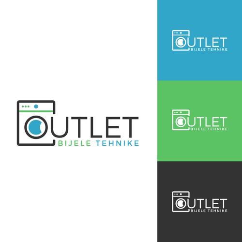 New logo for home appliances OUTLET store Réalisé par Sava M- S Design
