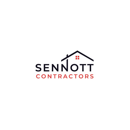 Bold, easy to read logo for construction company specializing in exterior renovations Design by Ashik99d