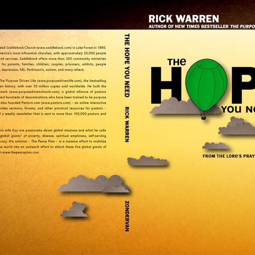 Design Rick Warren's New Book Cover Design réalisé par jkchilds