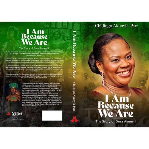 The book cover of the story of a legend whose life inspired millions Design by EPH Design