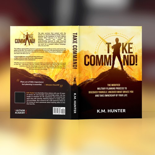 Design my book cover to Take Command! Design by GrafiqueX