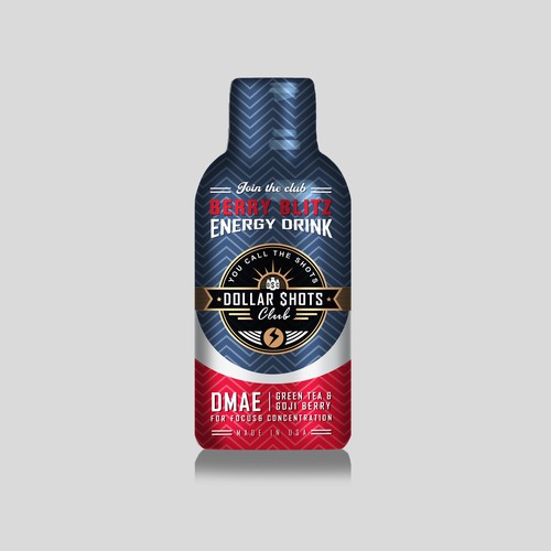 Design di Create an eye-catching energy shot drink bottle design for the relaunch our eCommerce Supplement Shot Co.!! di BRAVO-designs