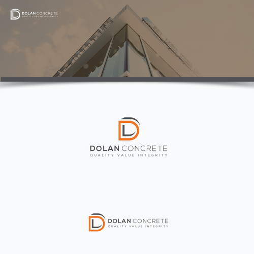 Dolan Concrete Logo Design by Psyraid™
