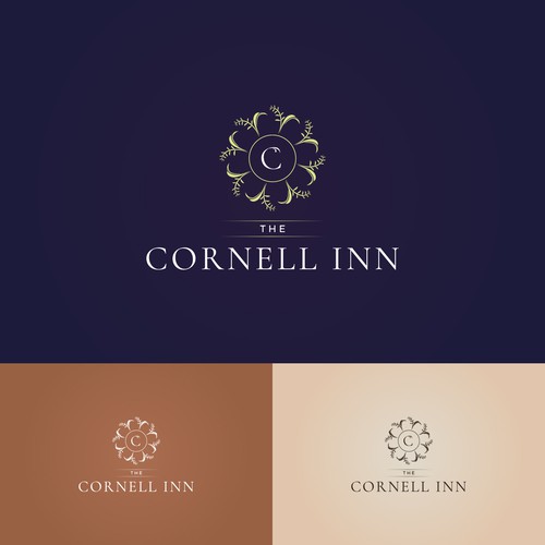 Luxury Boutique Hotel Logo for The Cornell Inn Design by Logicainfo ♥