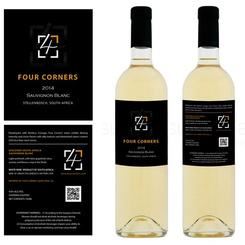 Wine Label Design for Global New Generation Brand Design by Greyling Designs