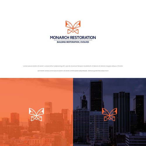 Design a modern clean logo package for a restoration company Design by Danny A