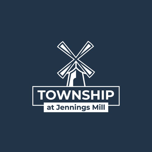 Logo design for new construction rental community of high-end townhomes Design by GaladrielTheCat