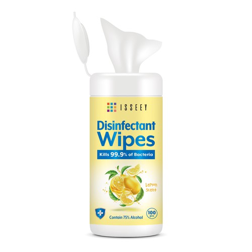 Product Label Design for "Disinfectant Wipes" Design by 3311design