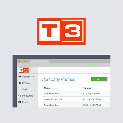 T3 - Logo for Mobile Phone Company Design von bintang_kehidupan