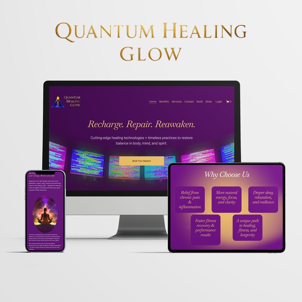 Luxury Wellness Brand & Website Design