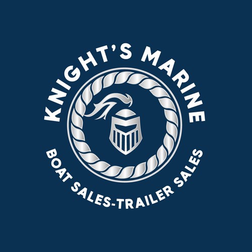 Design di Knight Marine Logo di pedroferreirafonseca