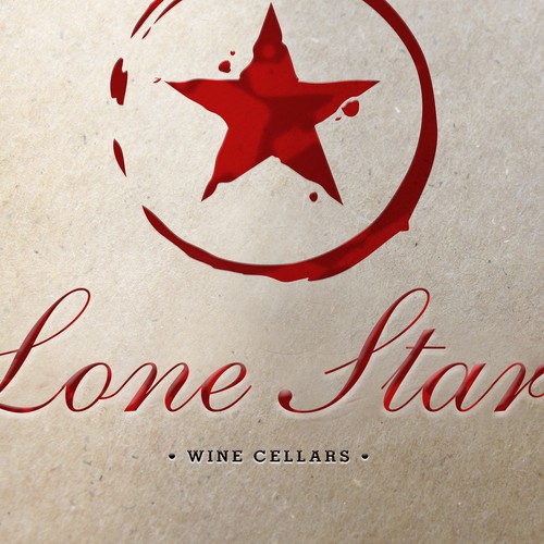 Lone Star Wine Cellars-ontwerp door Fortuna Design