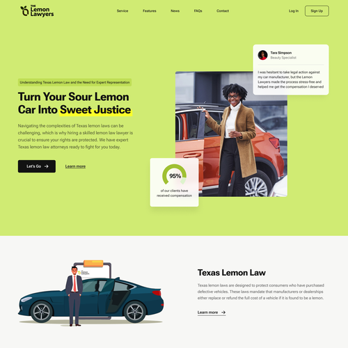 Design a smart and modern landing page CONCEPT for a new brand in development! Design by ifyoji