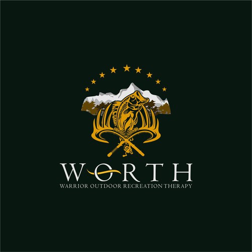 Warrior Outdoor Recreation Therapy - WORTH Logo Design Contest Design by Maniacc_Design