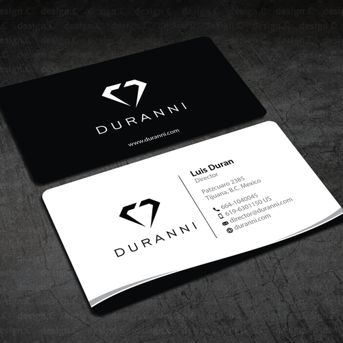 Luxury clothing brand needs business cards and letterhead | Business card contest