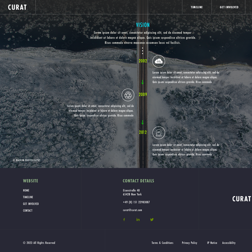 Earth in Focus: A Transformative  Web Experience Highlighting Waste, Pollution, and Sustainability Design by nazdesigns7
