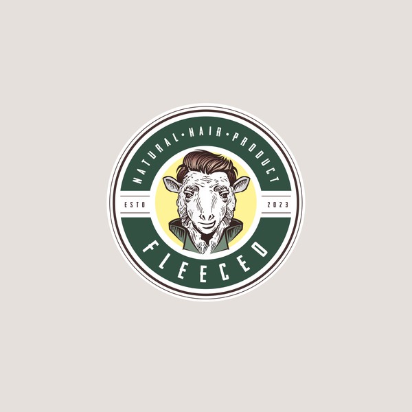 Design by ClaudioRegina titled "FLEECED Logo e BrandGuideline"