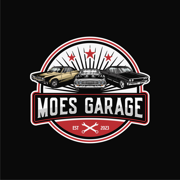 Design by holidin titled "Logo For Moes Garage"